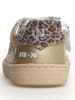 Naturino Leren sneakers goudkleurig/wit