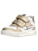 Naturino Leder-Sneakers in Weiß/ Gold