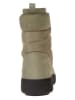 Moon Boot Leder-Boots "Ltrack Combat" in Khaki