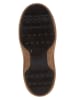 Moon Boot Leder-Boots "Luna Low" in Hellbraun