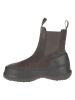Moon Boot Leren boots "Luna Chelsea Suede" grjis