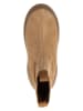 Moon Boot Leren boots "Luna Chelsea Suede" lichtblauw