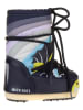 Moon Boot Winterboots "Icon" donkerblauw/meerkleurig