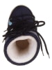 Moon Boot Botki zimowe "Icon" w kolorze granatowym ze wzorem