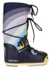 Moon Boot Botki zimowe "Icon" w kolorze granatowym ze wzorem