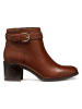 Geox Leder-Stiefeletten "New Asheel" in Hellbraun