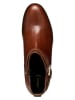 Geox Leder-Stiefeletten "New Asheel" in Hellbraun