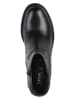 Geox Leder-Stiefeletten "Damiana" in Schwarz