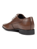 Geox Leren veterschoenen "Uomo High Life" bruin