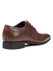 Geox Leren veterschoenen "Uomo High Life" bruin