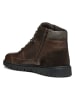Geox Leder-Boots "Ghiacciaio" in Braun