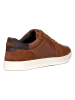 Geox Leder-Sneakers "Avola" in Hellbraun