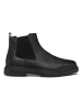 Geox Leder-Chelsea-Boots "Calaita" in Schwarz