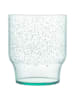 Villa d´Este 6-delige set: waterglazen "Unico" turquoise - 325 ml