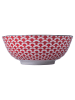 Villa d´Este Kom "Confusion" rood/blauw - Ø 15,5 cm
