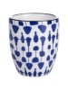 Villa d´Este Kubki (6 szt.) "Confusion" w kolorze niebieskim do kawy - 90 ml