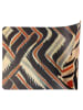Villa d´Este 6-delige set: placemats "Malindi" zwart/rood - (L)45 x (B)30 cm