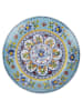 Villa d´Este 6er-Set: Obstteller "Andalusia" in Hellblau/ Gelb - Ø 21,5 cm