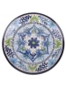 Villa d´Este 6er-Set: Obstteller "Andalusia" in Hellblau/ Gelb - Ø 21,5 cm