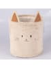 Villa d´Este Aufbewahrungskorb "Cat" in Creme - (H)26 x Ø 26 cm