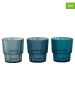 Villa d´Este Szklanki (12 szt.) "Unico" w kolorze niebieskim - 300 ml