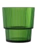 Villa d´Este 12-delige set: glazen "Unico" groen/kaki - 300 ml