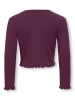 KIDS ONLY Longsleeve "Tella Life" in Lila