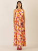 APART Kleid in Pink/ Bunt