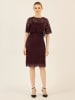 APART Jurk auberginekleurig