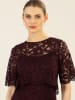APART Kleid in Aubergine
