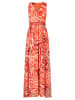 APART Kleid in Orange/ Rot