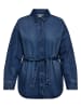 ONLY Carmakoma Bluse in Blau