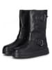 Liu Jo Leder-Boots in Schwarz