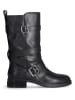 Liu Jo Leder-Boots in Schwarz