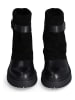 Liu Jo Leder-Boots in Schwarz