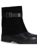 Liu Jo Leder-Boots in Schwarz