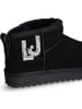 Liu Jo Leder-Boots in Schwarz