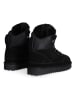 Liu Jo Leder-Winterboots in Schwarz
