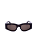 Gucci Damskie okulary przeciwsłoneczne w kolorze brązowo-czerwonym
