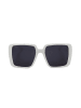 Gucci Damen-Sonnenbrille in Weiß/ Grau