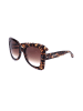 ISABEL MARANT ÉTOILE Damskie okulary przeciwsłoneczne w kolorze brązowym
