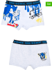Sonic 2-delige set: boxershort "Sonic" wit