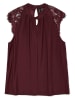 Vero Moda Bluse in Bordeaux