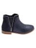 vertbaudet Leren chelseaboots donkerblauw