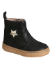 vertbaudet Leder-Boots in Schwarz