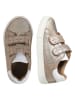 vertbaudet Leren sneakers goudkleurig