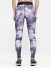 Craft Trainingsleggings "Core Essence" in Lila/ Grau