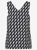 More More Blouse zwart/wit goedkoop kopen limango
