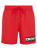 DKNY Badeshorts in Rot