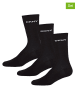 DKNY Skarpety (3 pary) w kolorze czarnym